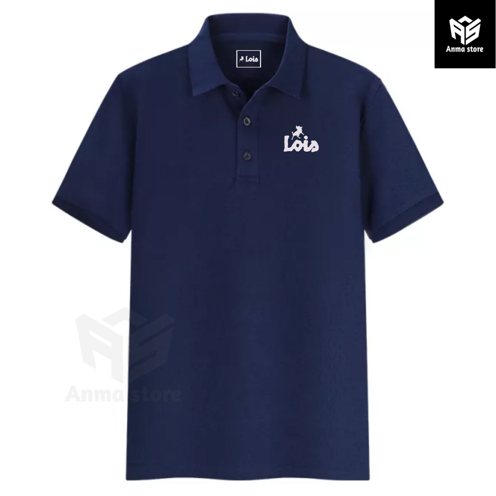 Kaos Kerah Polo shirt Lois