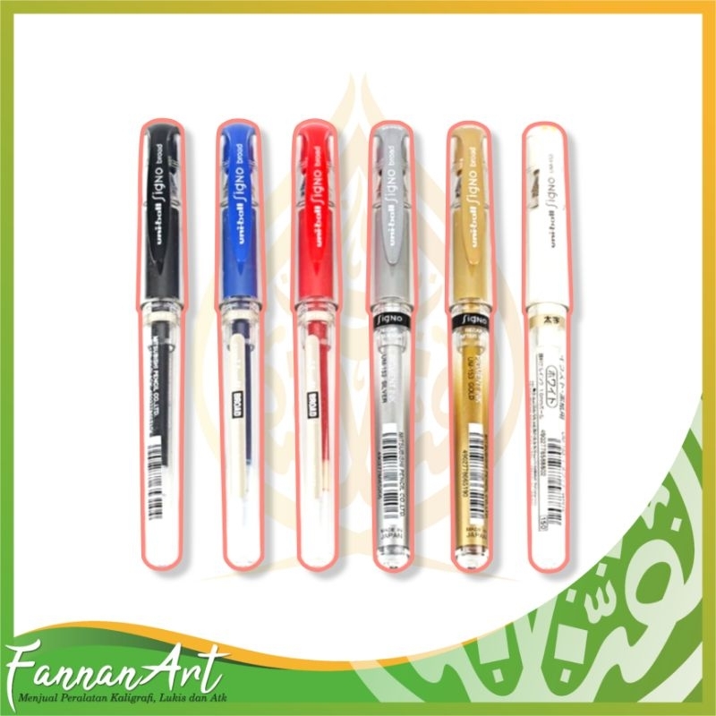 

UNI Signo UM-153 Broad Type Gel Pen Uni ball no sakura gelly Uniball White