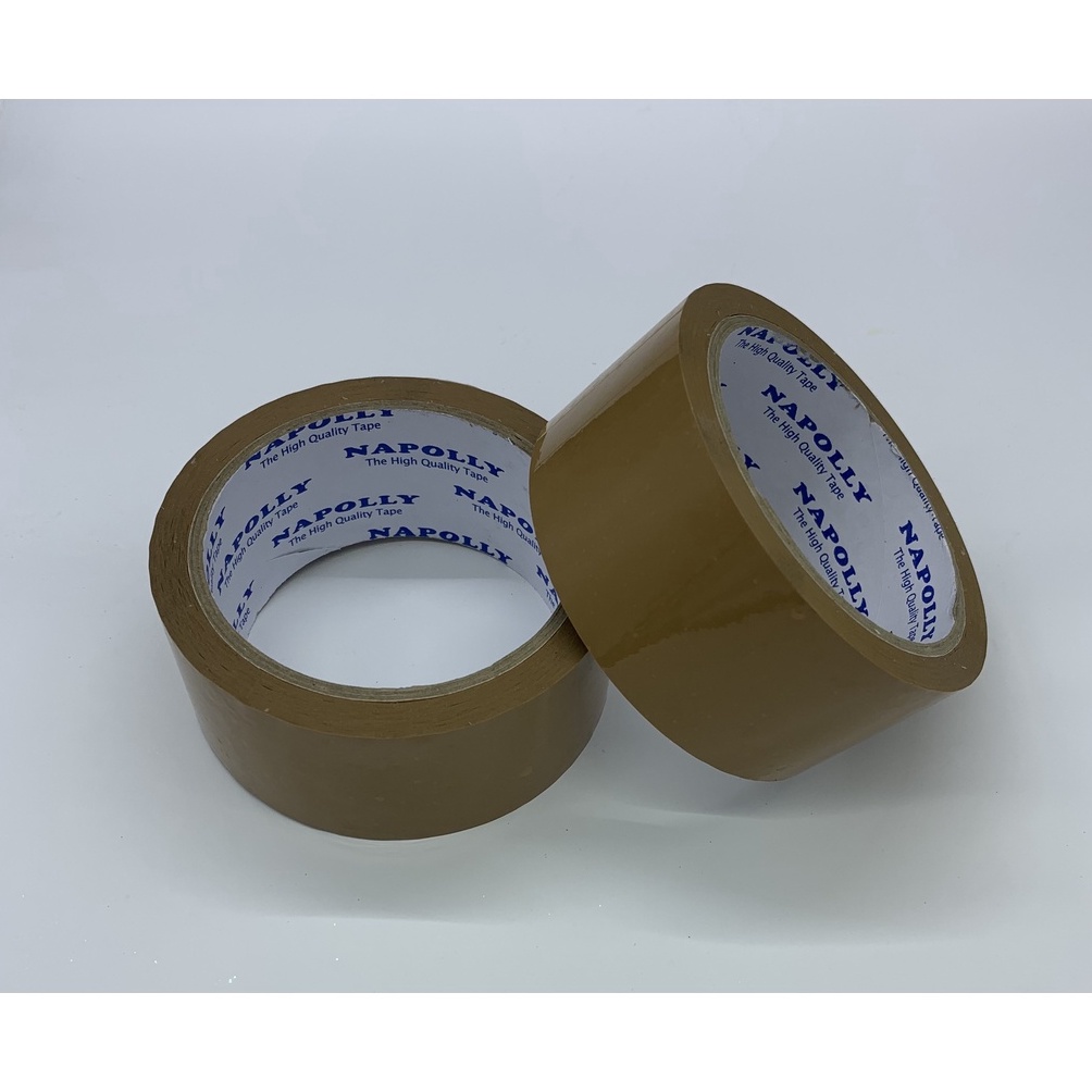 

STOCK TERUPDATE MURAH SUPER CLPER 45mmx9Y LAKBAN BENING DAN COKLAT NAPOLLY TAPE ISOLASI