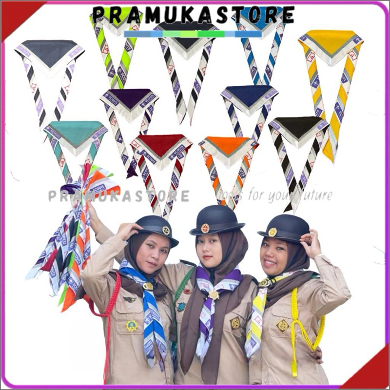 syal Pramuka / syal scraft Scout Pramuka | syal menyala | scraft menyala