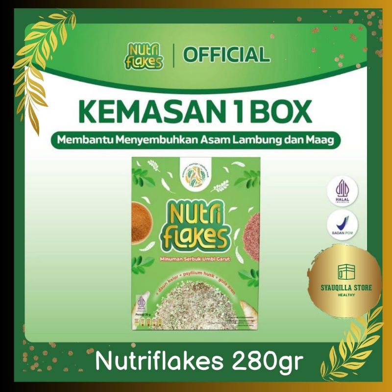 Nutriflakes ori / nutriflakes asli / nutriflakes obat magh / herbal nutriflakes