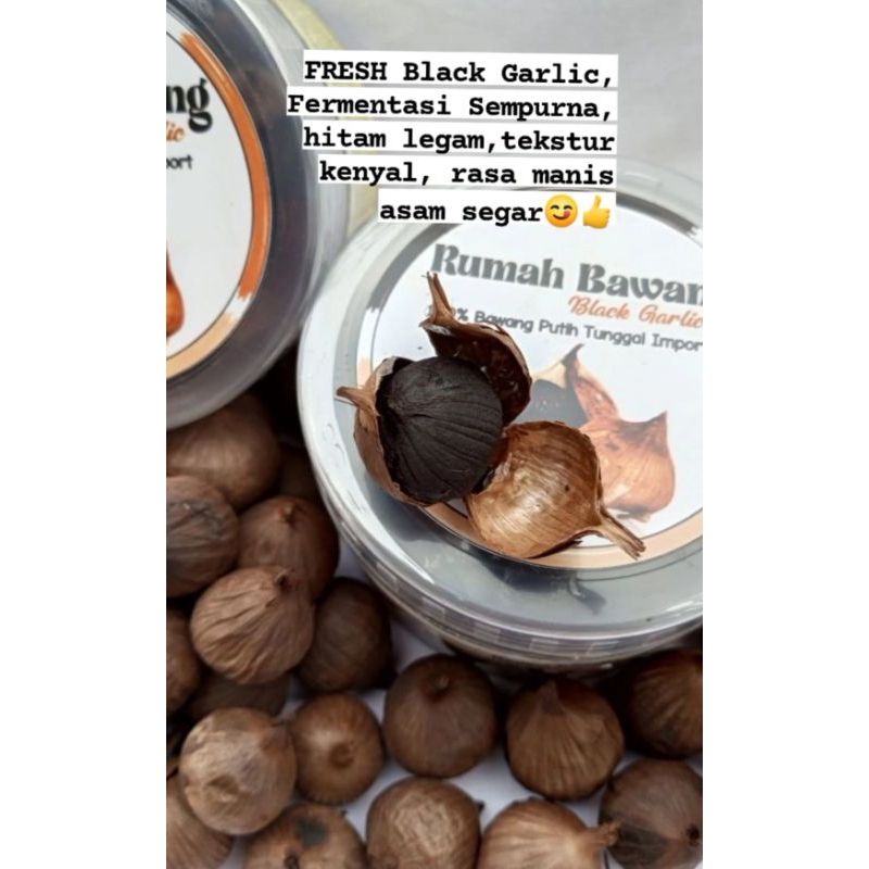 

Black Garlic Bawang Hitam Murah
