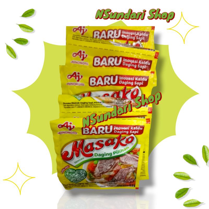 

MASAKO SAPI 1 Renceng Isi 12 pcs