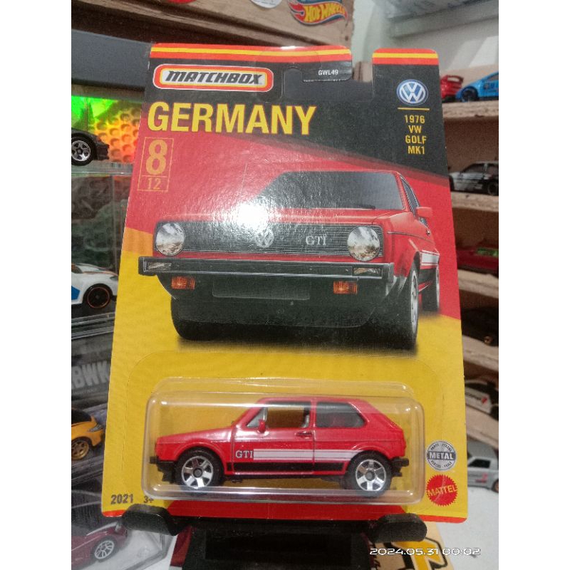 MATCHBOX 1976 VW GOLF MK1