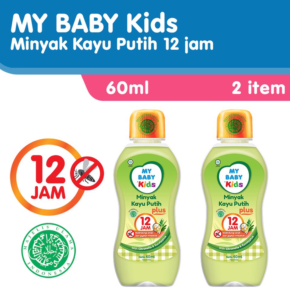 

Big Sale MY BABY Kids Minyak Kayu Putih Plus 12 Jam 6 ml2 pcs Minyak Kayu Putih Anak Anti Nyamuk 12 Jam Exp 5225
