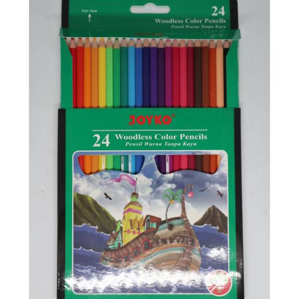 

Diskon Terupdate Pensil Warna Joyko 24w CP14