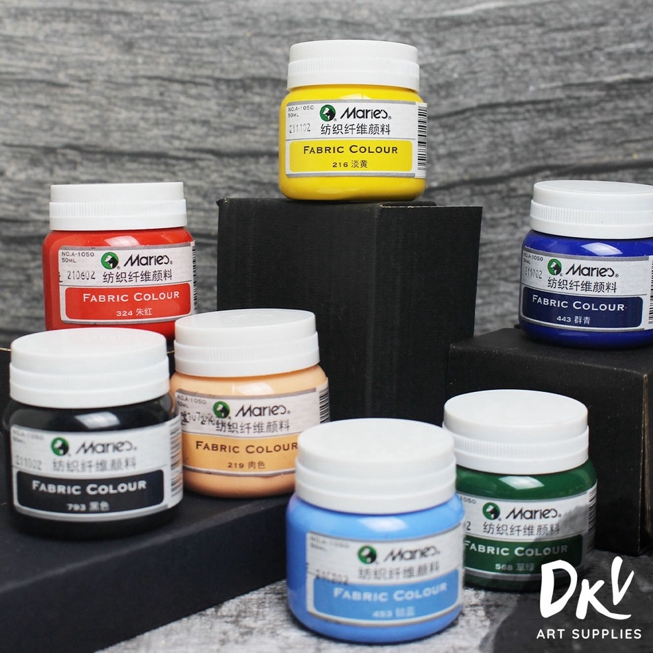 

Garansi Kualitas Maries Fabric Color Cat Kain Tekstil Baju Sepatu Canvas 5 ml A15