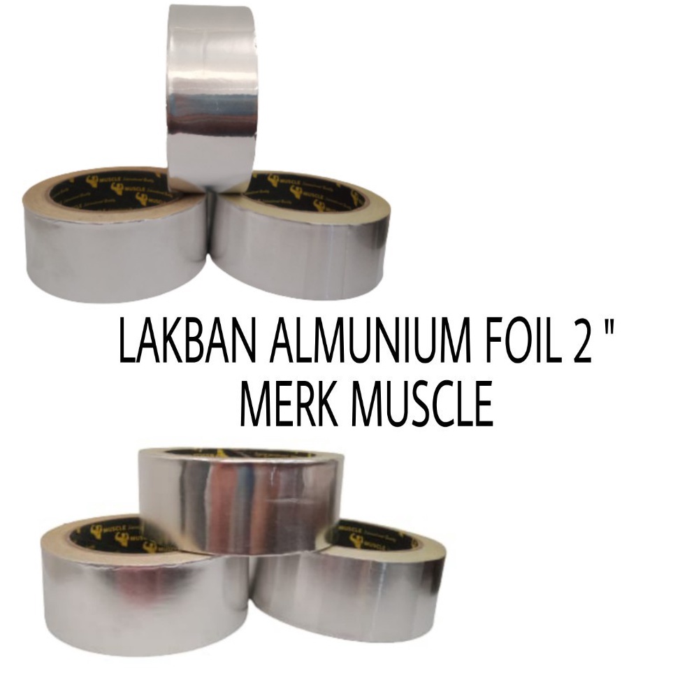 

Murah Hari ini 1 ROLL LAKBAN TAHAN 4 MM X 18 METER AIR DAN PANAS ANTI BOCOR ALUMUNIUM FOIL TAPE