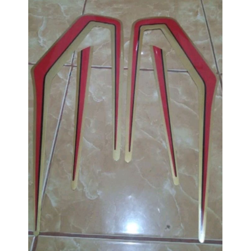 STRIPING RXKING 83 LIS RX-KING 83 1983 MERAH