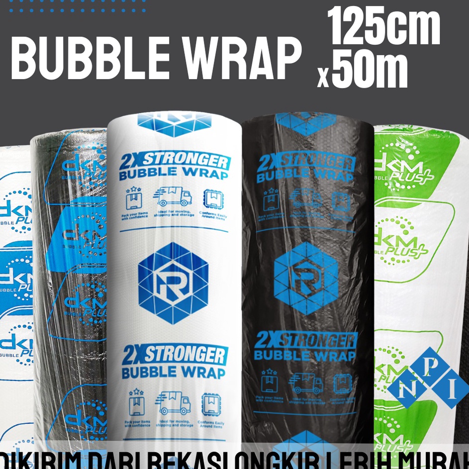 

Prioritas Plastik Bubble Wrap 5 Meter Bubblewrap DKM PLUS