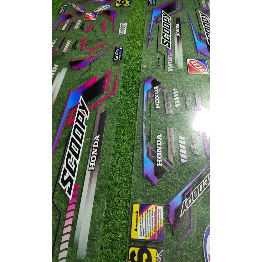 

STRIPING SCOPY NEW LIST STICKER POLET BENING TRANSPARAN