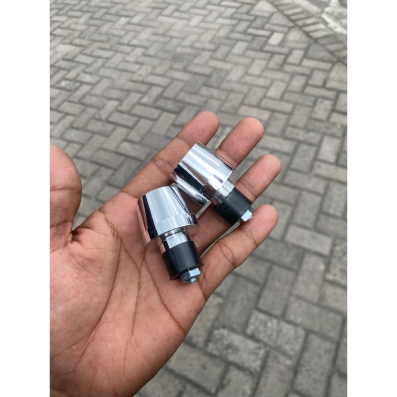 jalu pcx fu almunium set karet peredam universall untuk stang stir