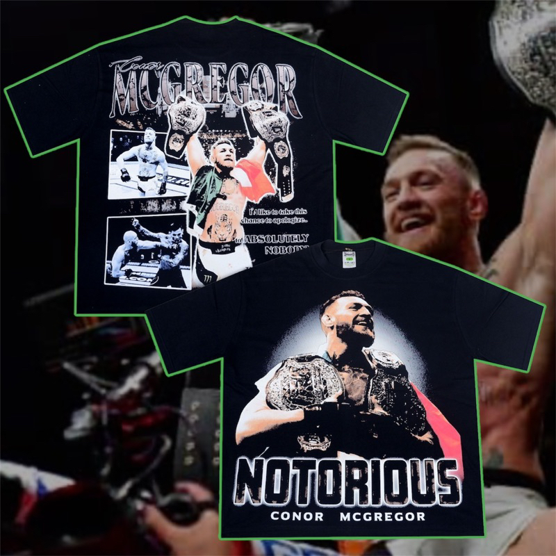 T-shirt Oversize MMA Notorious Connor McGregor