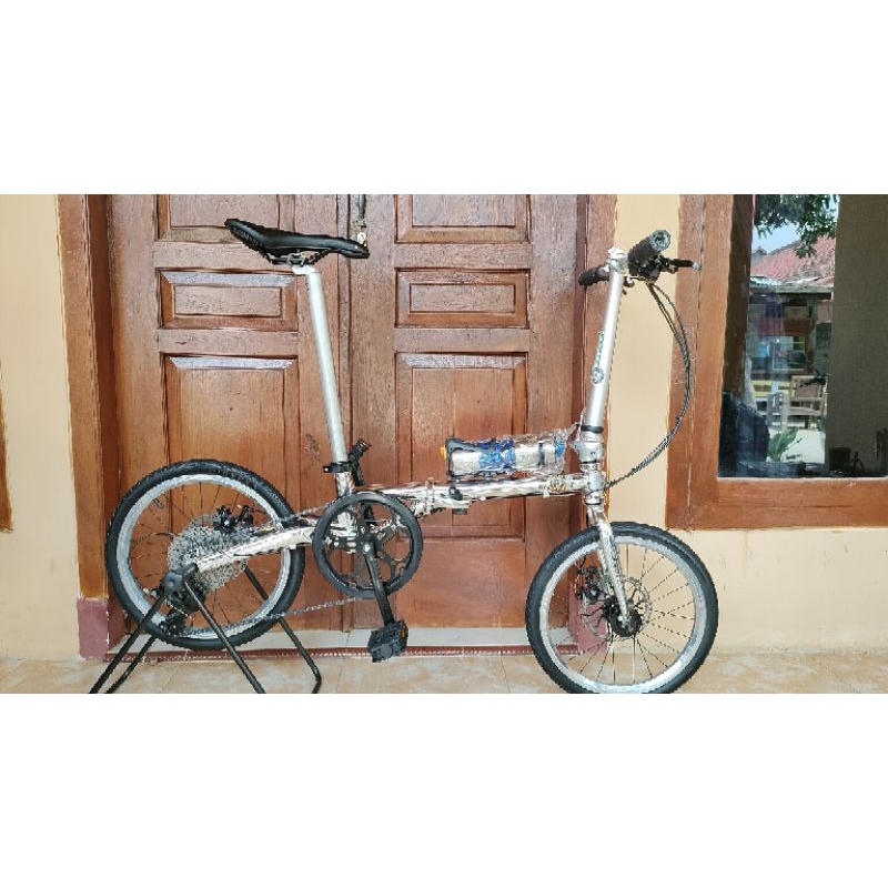 sepeda lipat racello nobit dan full bonusnya