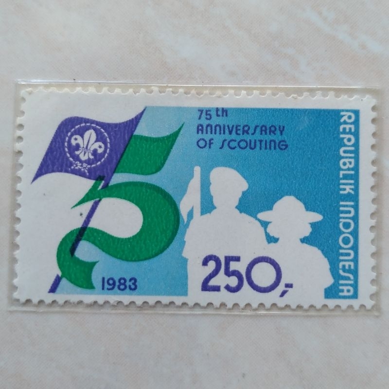 

Perangko Prangko Kuno Seri 75 Th Gerakan Pramuka 1983 Mint - YN1543