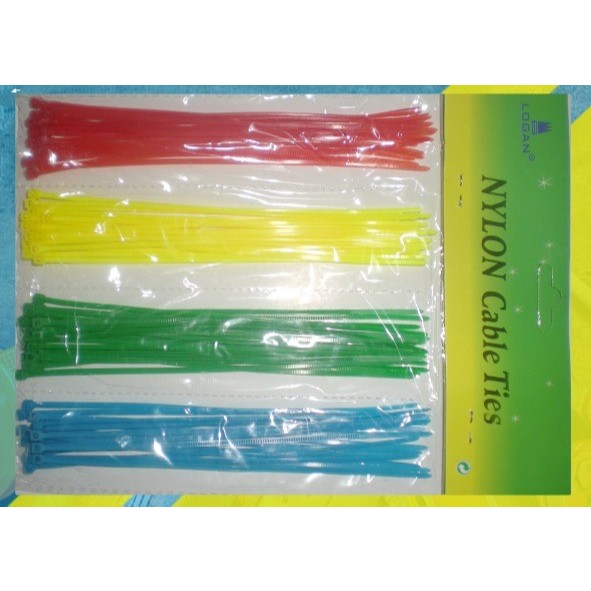 

Cable Ties Warna 20 CM Logan / Kabel Ties Warna 80 PCS / Cable Tie