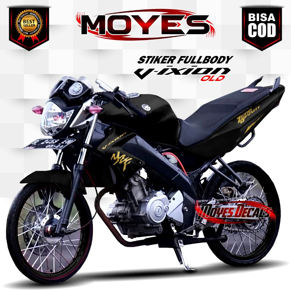 Decal Stiker Vixion Old Fullbody Motif Polos MYS832