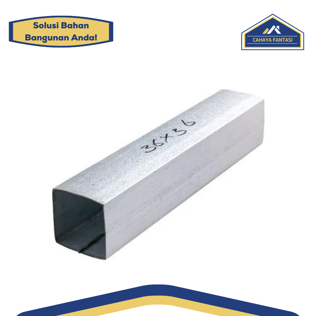 Hollow Galvalum Polos Tebal