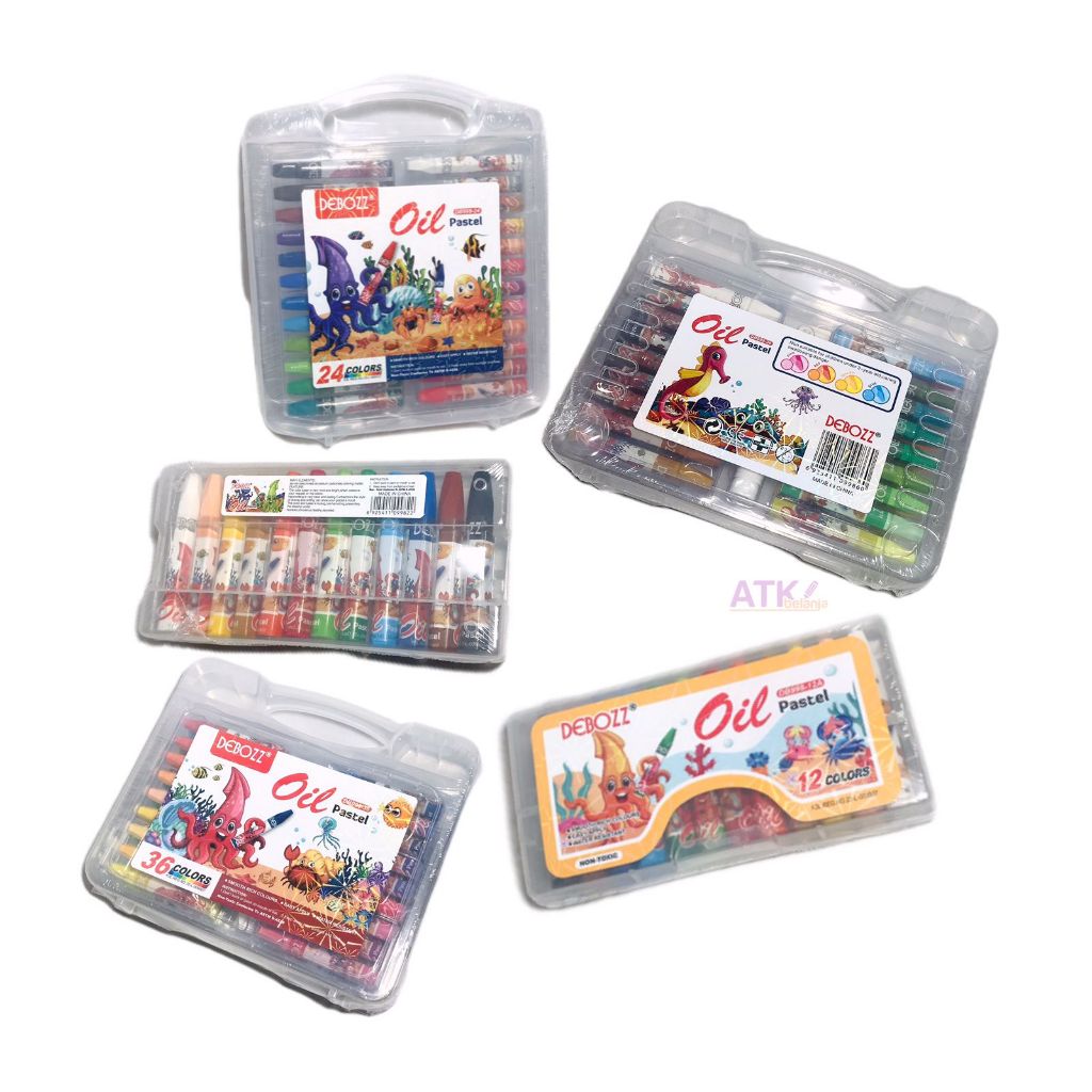 

Debozz - Krayon Alat Mewarnai Oil pastel Crayon Smooth - 1 Set