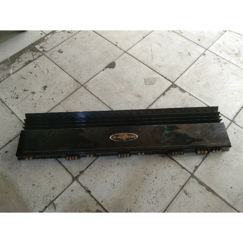 Power 6 Channel Zapco 650 Bekas Mulus