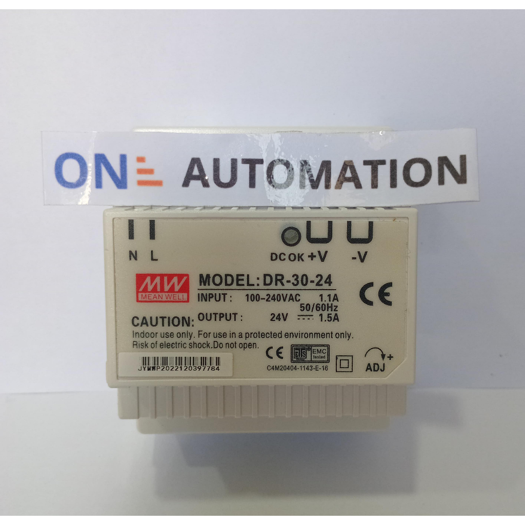 DR30-24 DR-30-24 DR 30 24 AC DC Converter 24V DIN Switching Power
