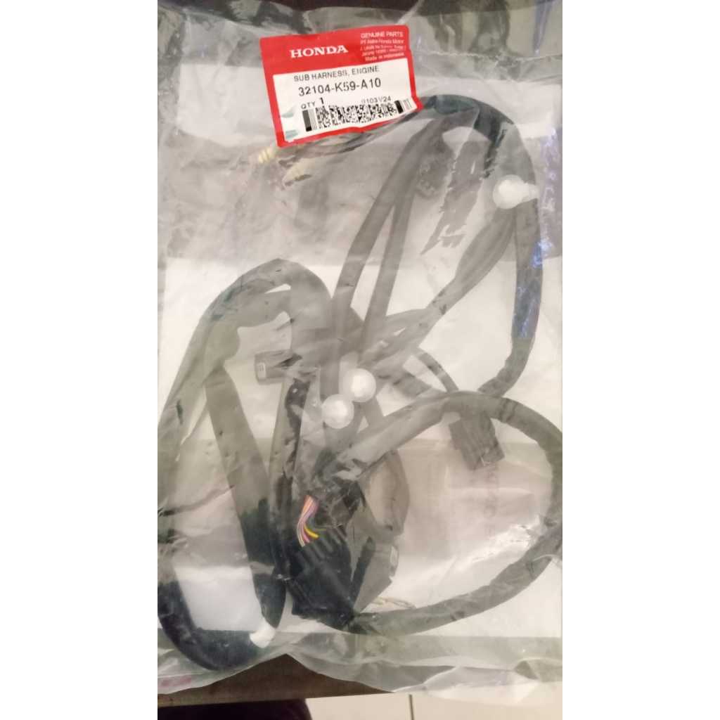 Kabel Body Sensor Mesin Sub Harness Engine Vario 150 LED Part Number 32104K59A10