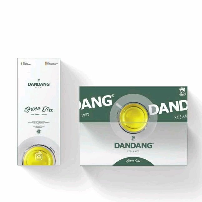 

Teh dandang green Tea teh celup isi 25 pcs