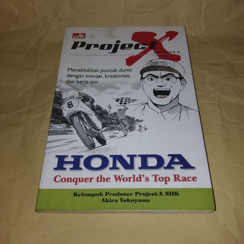 KOMIK Project X Honda (Kolpri)