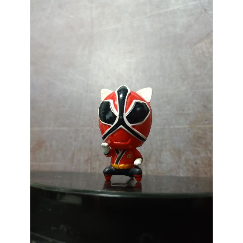 Figure Super Sentai Character Shinkenger Chibi Cat Mode Deformmeister Petit Series