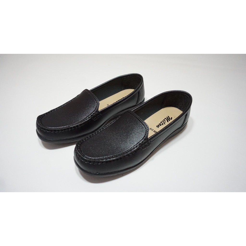 SEPATU MILTON PANTOFEL WANITA / PANTOFEL HITAM FORMAL WANITA MM319