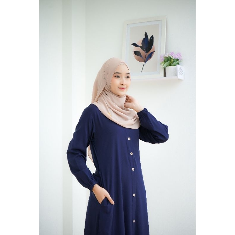 Elhurriyah Gamis Dewasa YorYou Madam Gamis Polos