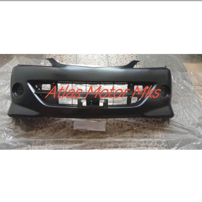 [1PC] BUMPER BEMPER TANDUK DEPAN TOYOTA AVANZA 1.5 TYPE S / XENIA SPORTY  "2008-2011" - HITAM
