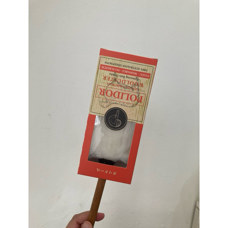 Polidor Mini Wool Duster, kemoceng bulu domba Australia