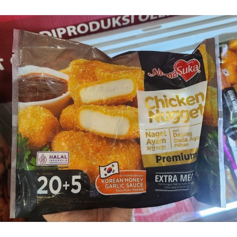 

CHICKEN NUGGET KOREAN HONEY GARLIC SAUCE MAMA SUKA