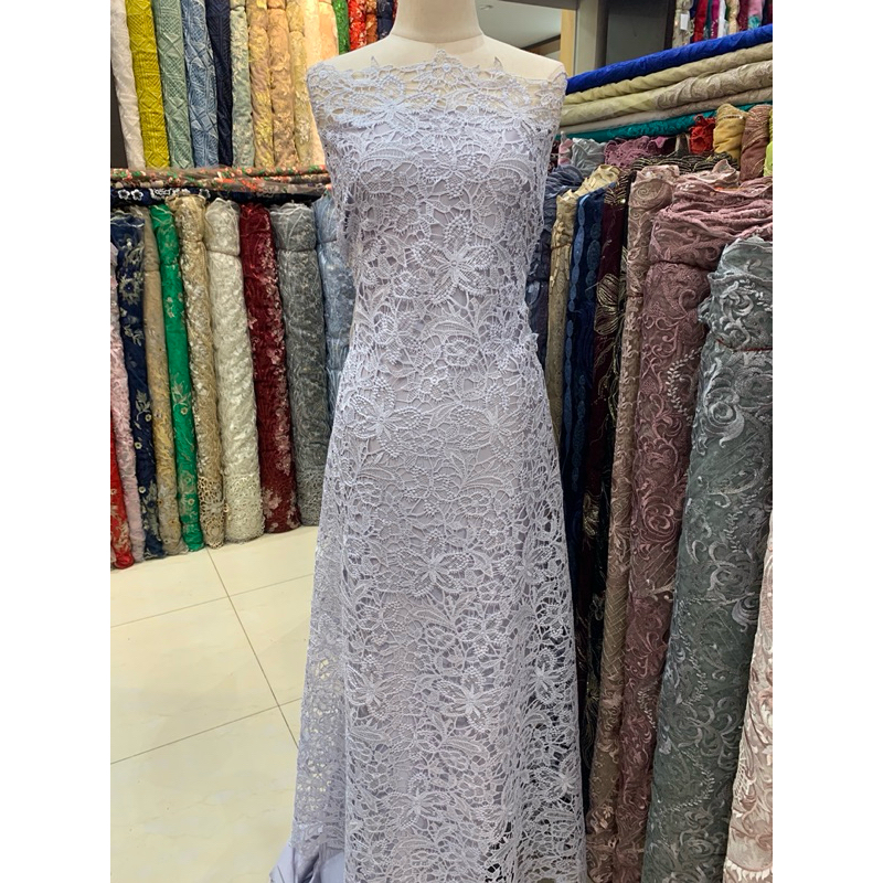 Bahan Kain Brokat Prada/ Prada Brokat