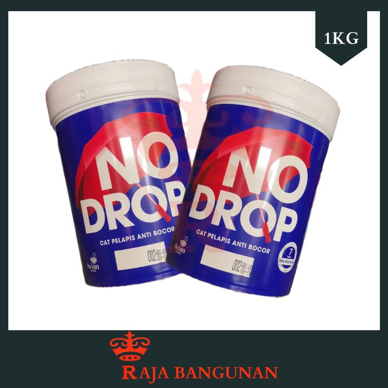 NO DROP CAT TEMBOK DINDING INTERIOR WARNA LENGKAP UKURAN 1KG