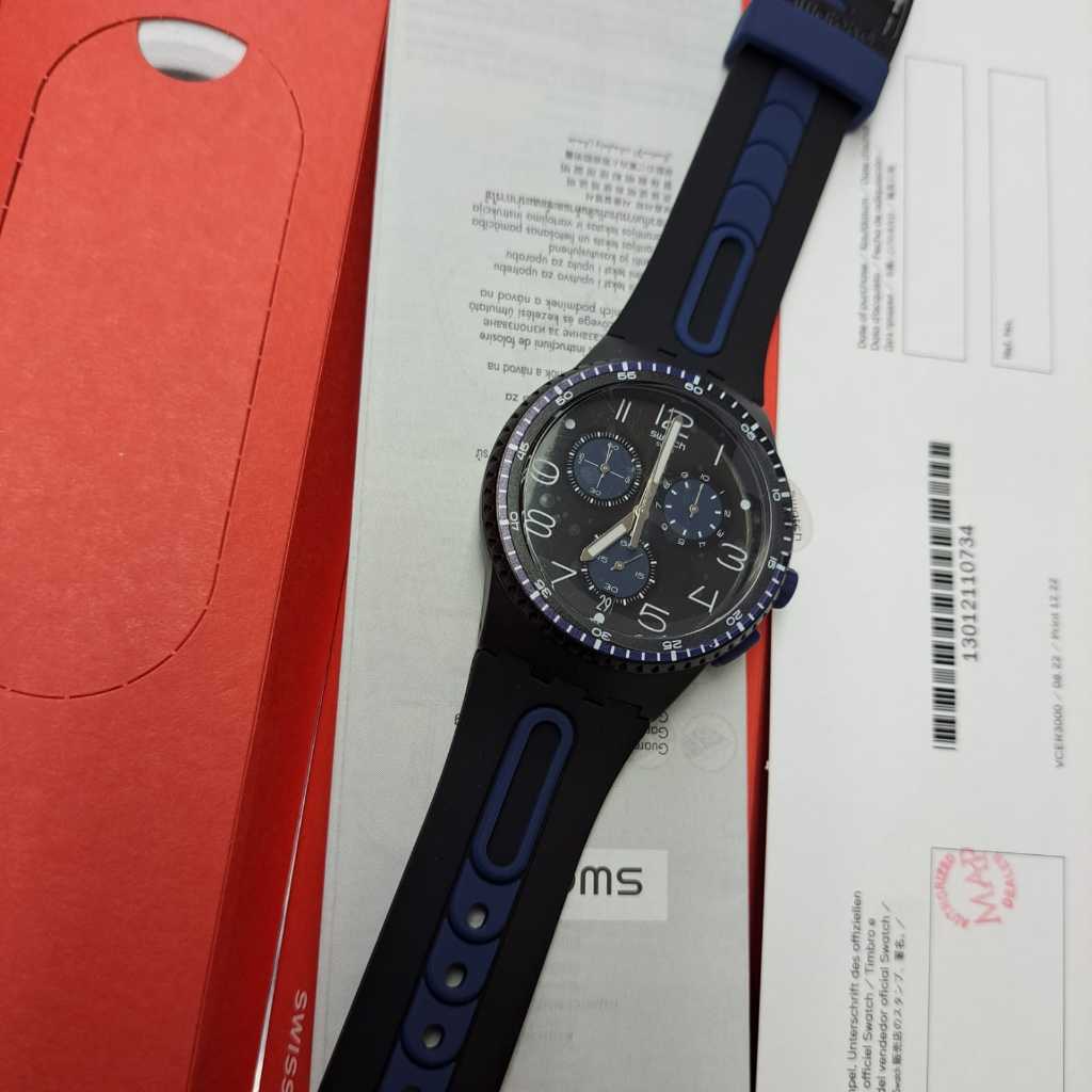 SWATCH SUSB406 Jam Tangan Pria Original