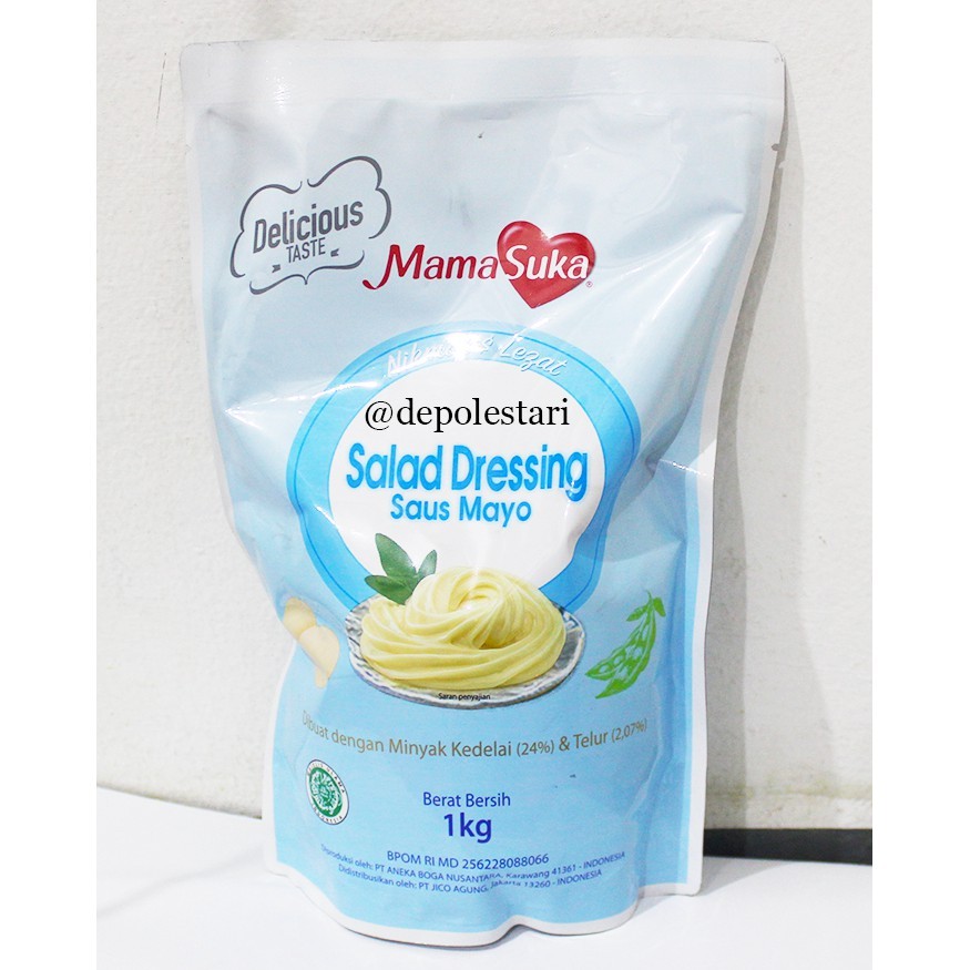 

Mamasuka Salad Dressing Saus Mayo 1 Kg