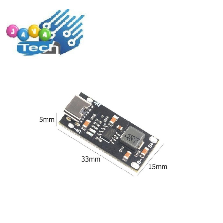 IP2312 USB Type-C 3A 4.2V Lithium Battery Fast Charging Module