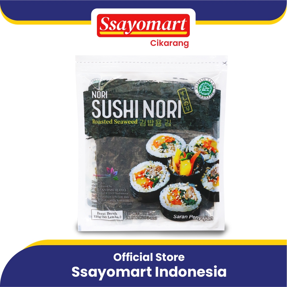 

Sushi Nori HALAL Seaweed Rumput Laut Panggang Sushi Untuk Kimbab/ Gimbab