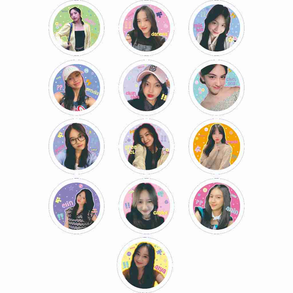 Freebies Koleksi Gantungan Kunci JKT 48 Generation 11/Freebies Koleksi Ganci JKT 48 Gen 11