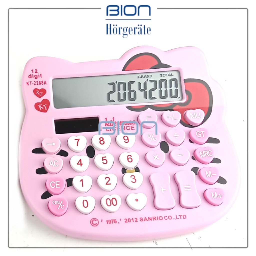 

Calculator Polos / Glitter Kalkulator Hello Kitty KT-2288 12 Digit