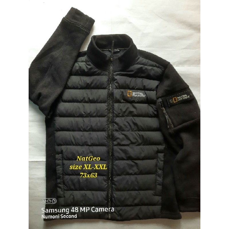 jaket natgeo bulang knit