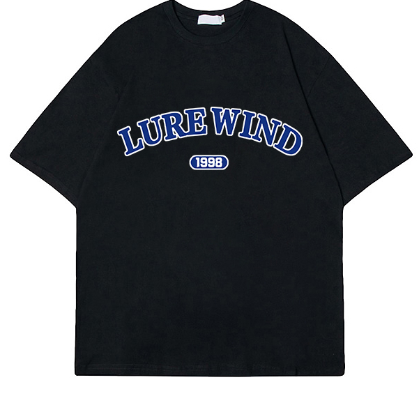 Oversize T-Shirt Unisex LURE WIND Black