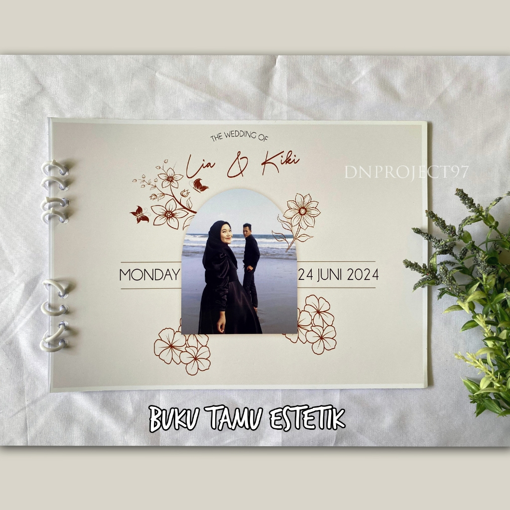 

BUKU TAMU MURAH I ESTETIK I GUEST BOOK