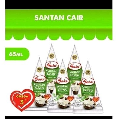 

Sasa santan cair 65 gr isi 5 pcs
