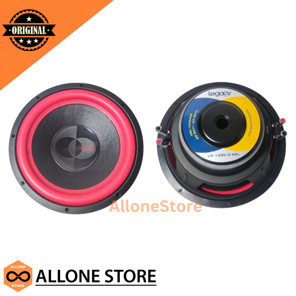 Speaker 12 inch Subwoofer Legacy Double Coil LG 1295 2