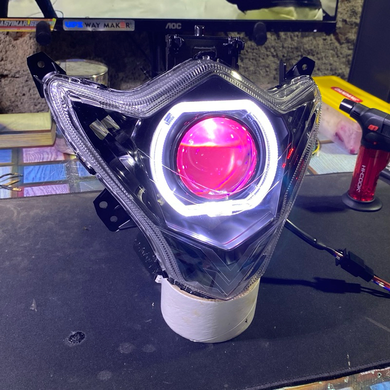 Lampu biled Satria FU FL Facelift AES Turbo SE experience 60w