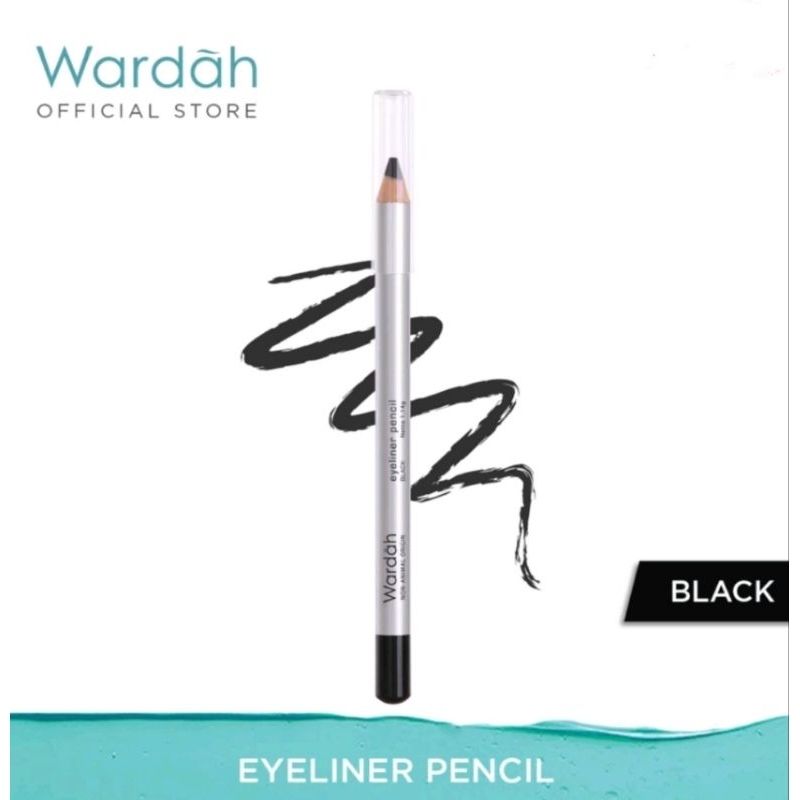 Wardah Eyeliner Pencil Black | Eyeliner Wardah