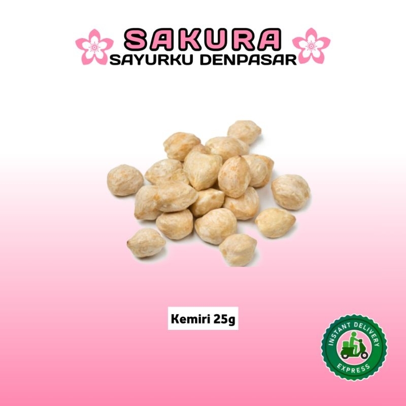 

Kemiri 20gr - 100gr __ SAKURA Denpasar